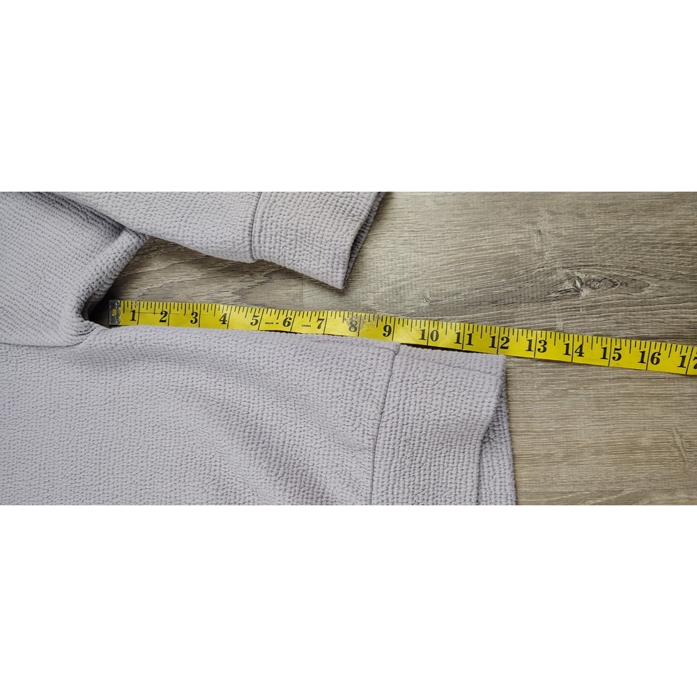 Calia S Carrie Underwood Purple‎ Quarter Zip High Neck Pullover Elevate Textured - Picture 11 of 11